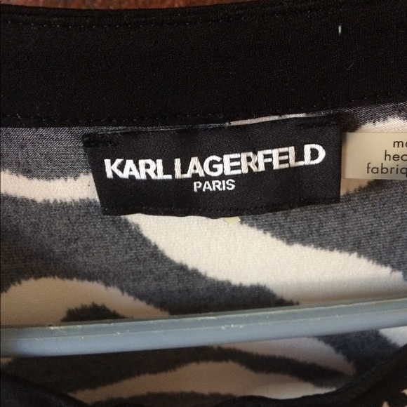 Karl Lagerfield Parts Tee Animal Print Petite - Picture 2 of 3